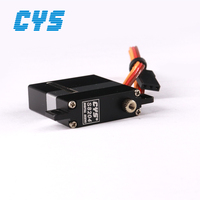 Servomoteur sans noyau haute réponse CYS-S8204-03, protocole CAN, 10 kg.cm, engrenages métalliques, pièces pour avions et hélicoptères RC, robots