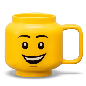 Tasse en céramique personnalisée sourire visage drôle jaune dessin animé café lait thé eau tasse expression mignonne cadeau <span class=keywords><strong>enfants</strong></span> buvant des tasses à café - Product Image 2