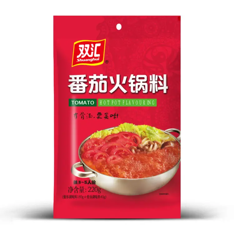 Shuanghui 220 г томатный горшок для приправ, китайский горшок для приправ, ароматизатор для томатного супа