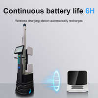 Robot Inteligente CHAFON W101-K con Pantalla de Alta Definición de 14 Pulgadas, Ángulo Ajustable, Solución Integral de ABS para Gestión de Inventario