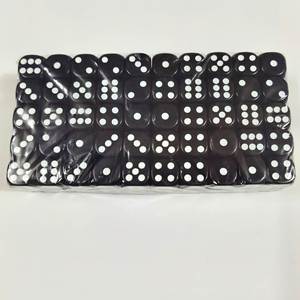 Standard 16mm Dice 16 Color Option Board Games Activity Party Favors Toy <b>Gifts</b> Dice 100PCS/PACK - Product Image 2
