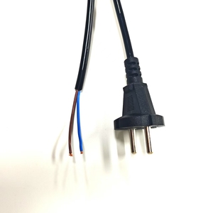 Câble d'alimentation spiralé rétractable à 2 broches EU vers extrémité dénudée, 0,75 mm², 2 conducteurs, pour appareils électroménagers - Product Image 5