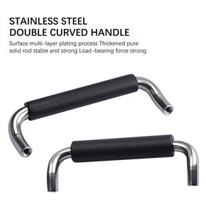 Manija Ergonómica en Forma <span class=keywords><strong>de</strong></span> U <span class=keywords><strong>de</strong></span> Acero Inoxidable SUS304 <span class=keywords><strong>de</strong></span> Alta Resistencia, Anticorrosión, con Funda <span class=keywords><strong>de</strong></span> Goma Aislante, Varios Tipos <span class=keywords><strong>de</strong></span> Montaje, LS511 - Product Image 4