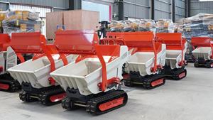 Livraison gratuite OEM multi-chargeuse sur chenilles Mini Dumper auto-chargement 500kg essence usage domestique Power Barrow Mini Dumper - Product Image 6