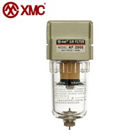 Filtros de Aire Neumáticos XMC AF2000-02 G1/4'' para Pistola de Pulverización y Línea de Aire Comprimido, Ensamblaje de Filtro Tipo Tazón
