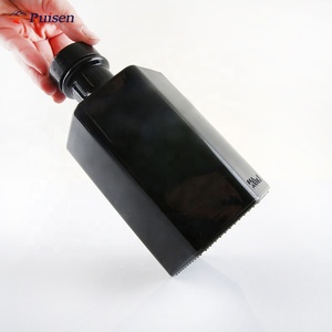 Tùy chỉnh nước trái cây rượu Vodka Whisky <span class=keywords><strong>Tequila</strong></span> Gin chai thủy tinh mờ đen Vodka Chai Thủy Tinh Rượu Mạnh chai rượu - Product Image 5