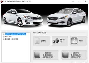 สำหรับ Kia สำหรับ Hyundai IMMO OFF Studio ใช้งานร่วมกับ <span class=keywords><strong>KEYGEN</strong></span> แบบออฟไลน์ไม่จำกัดจำนวน สำหรับ S-IMENS C-ONTIMENTAL S-IMK D-ELPHI B-S-H K-EFICO - Product Image 2