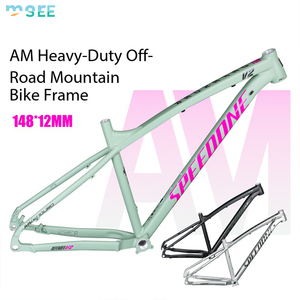 <span class=keywords><strong>Cuadro</strong></span> de Bicicleta de Montaña SeeMore Hardtail 29er AM, <span class=keywords><strong>Ligero</strong></span>, de Alta Resistencia, <span class=keywords><strong>Aluminio</strong></span> 6061, 12*148 Boost, Alto Rendimiento - Product Image 3