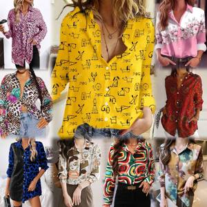 Camicia da donna in raso personalizzata con stampa tie-dye, ultima tendenza moda primavera 2026 - Product Image 4