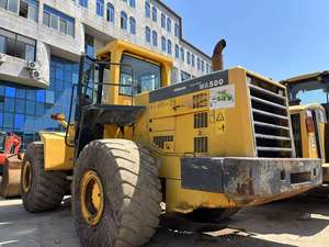 Chargeuse sur pneus d'occasion Komatsu WA500, marque japonaise, 90% presque neuve, chargeuses d'occasion Komatsu WA500 WA470 WA600, promotion à bas prix - Product Image 6