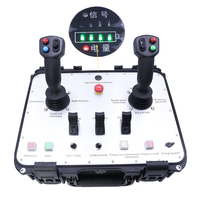 Joystick sans fil industriel de haute qualité hydraulique intelligent 5 leviers câble de télécommande camions télécommandés sans fil