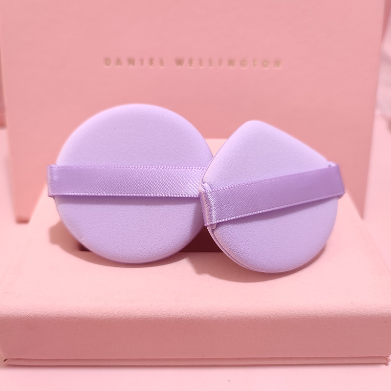 2 pièces feuille violette