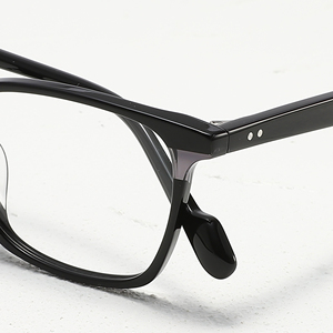 Modern Cat Eye Square Full Rim <b>Eyeglasses</b> <b>Frames</b> Solid Color Anti-Uv for Adults Unisex Vision Correction - Product Image 3