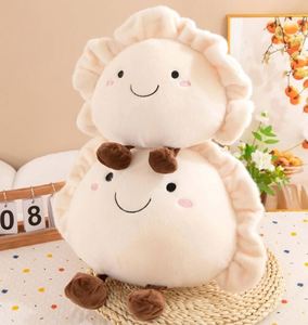 Juguete de Peluche de Año Nuevo con Forma de Dumpling, Juguete de Peluche Suave para Niños, Relleno de Algodón PP, 31-50 cm, Logotipo Personalizado, Almohada de Peluche - Product Image 4