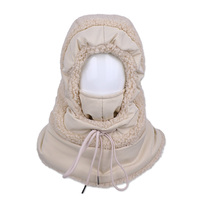 Gorro de invierno para montar al aire libre, gorra de esquí a prueba de frío, máscara facial cálida, gorro de piel para invierno