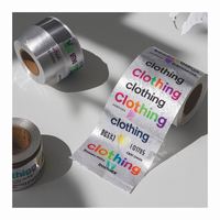 Machine d'étiquettes de cigare autocollant transparent adhésif à bas prix imprimant des formes personnalisées