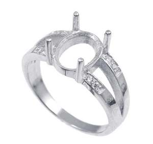 カスタマイズ可能 <span class=keywords><strong>925</strong></span>スターリングシルバー製 ジュエリーリング台座 天然石用マウント OEM/ODM対応 - Product Image 3