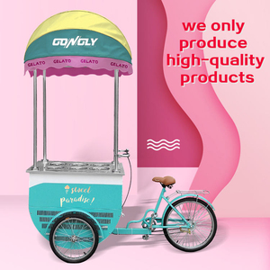 Nouveau chariot à glace électrique en acier inoxydable, prix compétitif, production professionnelle, facile à utiliser, <span class=keywords><strong>vélo</strong></span> alimentaire, haute qualité - Product Image 3