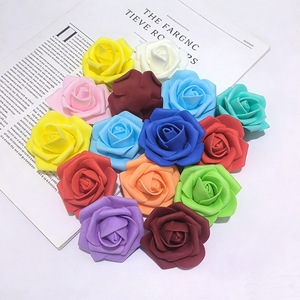 Fleurs artificielles 5 cm Rose en mousse PE 50 pièces/sac - Product Image 2
