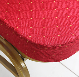 Chaises d'Hôtel et de Banquet de Mariage Empilables de Luxe, en Métal Doré (Fer et Acier), Vente en Gros à Prix Abordable - Product Image 4