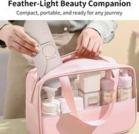Porte-pinceau de maquillage de voyage Portable fermeture éclair cosmétique écologique pinceaux en Silicone essentiels pour une application en déplacement