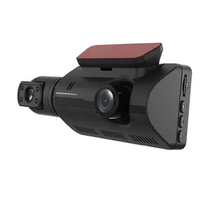3 بوصة IPS شاشة اتجاهين كاميرا اكسسوارات السيارات IR كاميرا لوحة القيادة سيارة Dvr سيارة dashcam