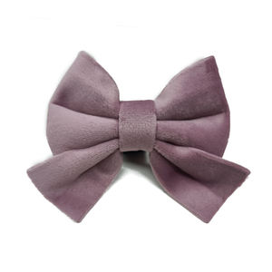 Accessoires personnalisés en velours pour mascotas, nœud papillon de marin, collier de chien, multicolore, en velours, doux et confortable, en coton fourrure - Product Image 4