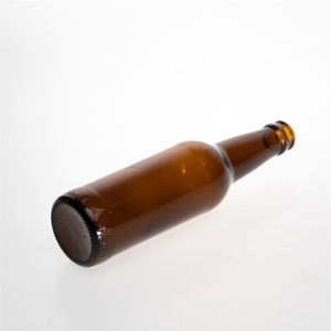 Botella de Champán Redonda Ámbar Vacía de 750 ml de Alta Calidad al por Mayor de Fábrica China, Botellas de Vino de Vidrio de 500 ml para Restaurante y Hogar - Product Image 4