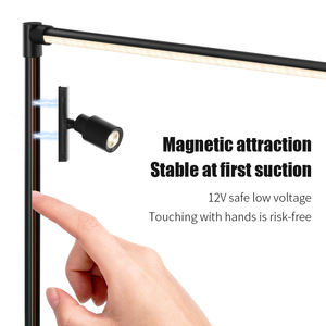 18W Premium Aluminium LED Showcase Light <span class=keywords><strong>Mini</strong></span> Schienen schrank Display für Schmuck vitrinen - Product Image 4