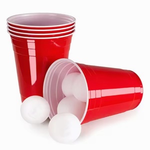 Tùy chỉnh 16oz Màu Đỏ tái sử dụng PP nhựa dùng một lần uống <span class=keywords><strong>cup</strong></span> Bar <span class=keywords><strong>Cup</strong></span> cho bữa tiệc sinh nhật tái sử dụng nguồn cung cấp bên Bộ dụng cụ - Product Image 3