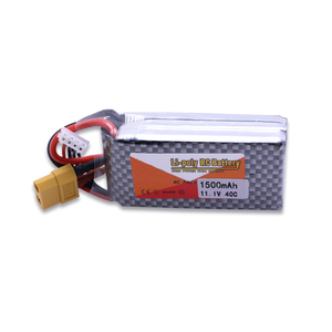 대량 가격 GEB 고속 3S 11.1V 40C 1500mAh 16AH UAV 멀티콥터 리포 리튬 배터리 팩 충전식 배터리 드론용 - Product Image 2