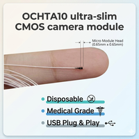 Module d'endoscope jetable miniature USB 160K étanche 30FPSOCHTA10, 400*400 pixels, diagnostic médical USB