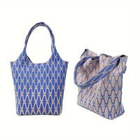 Sac à main tricoté 3D pour femmes, sac à main chic, tendance, fonctionnel et élégant