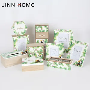 Boîte en bois de décoration écologique + boîte en bois de couleur de haute qualité boîte cadeau de bijoux