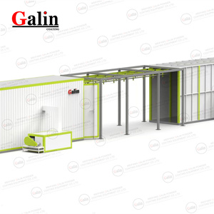 Línea de Recubrimiento en Polvo Manual, Cabina de Pulverización Multi-Pista y Horno, Equipo Comercial de Pintura en Venta, ¡Gran Oferta! - Product Image 5