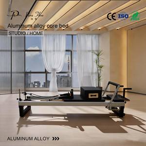 Équipement de studio classique pour la musculation, l'équilibre corporel, le fitness, l'exercice, le yoga, le Pilates Reformer en aluminium - Product Image 1
