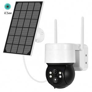 Cámara Solar con Chipi Issec Icsee, cámara de vídeo Bluetooth, sistema pesado y ligero para placa, reflector pequeño de seguridad alimentado por placa - Product Image 1