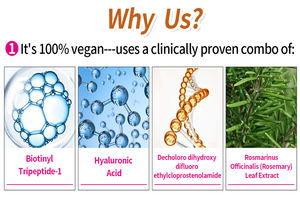 Suero Orgánico para Pestañas y Cejas, Vegano, de Marca Privada, para el Crecimiento de las Pestañas - Product Image 4