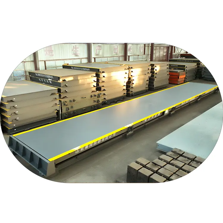 カスタムサイズ計量ブリッジ信頼性の高い品質40トン計量スケール電子計量ブリッジトラックスケールバランス