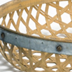 HMS moderno vassoio in legno massello Set marrone rotondo per tè e cibo vassoio decorativo in metallo in resina MDF - Product Image 3