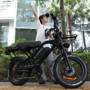Xe đạp điện Ebiking X80PRO VOMO Moto Electrique Hybrid 250W Ebike Stealth Bomber X80 E Bike Fatbike - Product Image 4