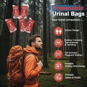 Sac urinoir portable 900CC pour <span class=keywords><strong>voyage</strong></span> et urgence, impression de logo personnalisée, emballage PE auto-scellant, <span class=keywords><strong>prix</strong></span> de gros, livraison rapide - Product Image 5