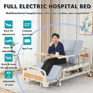 <span class=keywords><strong>Lit</strong></span> d'hôpital manuel multifonctionnel pour personnes âgées et patients paralysés, soins à <span class=keywords><strong>domicile</strong></span>, cadre en acier, <span class=keywords><strong>lit</strong></span> médical en ABS MH-118 - Product Image 2