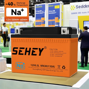 แบตเตอรี่มอเตอร์ไซค์โซเดียม-ไอออน SEHEY NA+1 12V ZEBRA 210CCA วัสดุคุณภาพปานกลาง สตาร์ทได้ทั้งอุณหภูมิสูงและต่ำ 48Wh 3-5 - Product Image 1