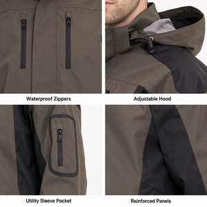 Giacca da Lavoro Impermeabile da Uomo per Esterni - Mantieniti Asciutto e Protetto con Stile - Product Image 4