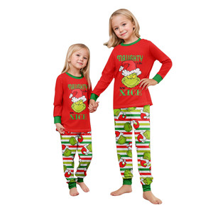 Conjunto de Pijamas Navideños Familiares a Juego con Estampado de Dibujos Animados, Sudadera de Manga Larga para Hombre, Mujer y Niño, Ropa de Casa 2026 - Product Image 4