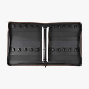 กระเป๋าเอกสารหนังแบบพับสามตอน ขนาด A4 พร้อมซิป สำหรับส่งเอกสาร  แบบสั่งทำพิเศษ - Product Image 4