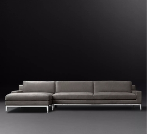 Sassanid Design <span class=keywords><strong>modernista</strong></span> Italia Track bracci modulari in pelle Chaise sezionale divano di lusso per mobili da soggiorno - Product Image 3