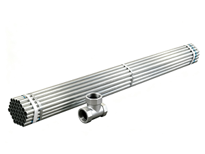 Tubo in Acciaio Zincato GI Standard BS 1387, Durezza Completa, <span class=keywords><strong>Dimensioni</strong></span> e Spessore da 0,21 a 0,50 mm - Product Image 3