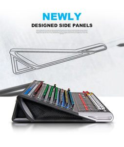 Debra เครื่องขยายเสียงขนาดเล็ก12ช่อง DX-12ซาวด์การ์ดคอนโซลผสมดีเจสำหรับร้องเพลงบนเวทีและ24Dsp คาราโอเกะ - Product Image 4